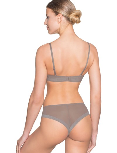 Трусы бразилиана Amelie MILLA 2017-3 капучино new, Цвет: капучино, Размеры: M, изображение 5