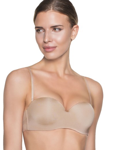 Бюстгальтер анжелика пуш-ап Amelie MILLA 2017 телесный new, Цвет: телесный, Размеры: 80A, изображение 4