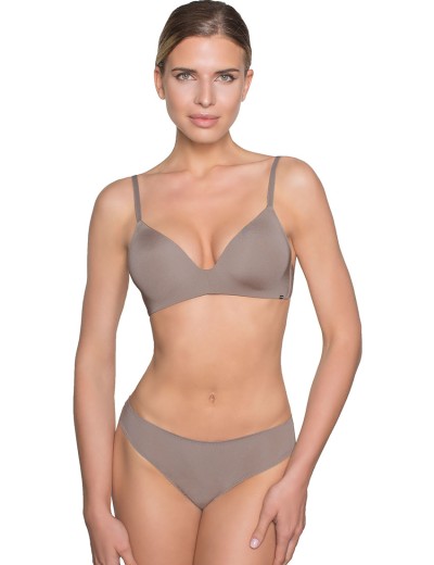 Трусы слипы Amelie MILLA 2018-2 капучино new, Цвет: капучино, Размеры: 2XL, изображение 4