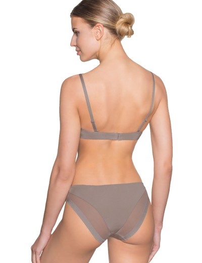 Гладкий бюстгальтер без косточек Amelie MILLA 2018 капучино new, Цвет: капучино, Размеры: 65D, изображение 7