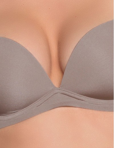 Бескаркасный бюстгальтер пуш-ап Amelie MILLA 2019 капучино new, Цвет: капучино, Размеры: 65A, изображение 5