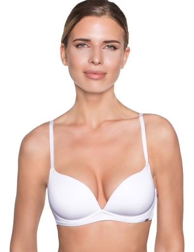 Бескаркасный бюстгальтер пуш-ап Amelie MILLA 2019 белый new, Цвет: белый, Размеры: 80A, изображение 4