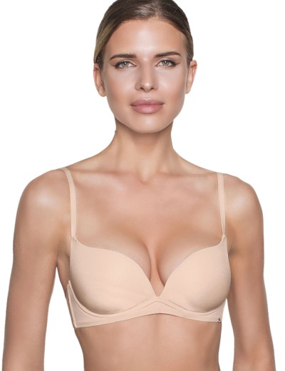 Бескаркасный бюстгальтер пуш-ап Amelie MILLA 2019 пудра new, Цвет: пудра, Размеры: 80A, изображение 4