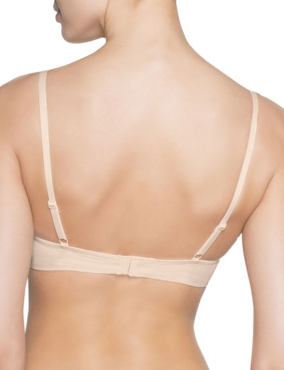 Бескаркасный бюстгальтер пуш-ап Amelie MILLA 2019 пудра new, Цвет: пудра, Размеры: 80A, изображение 3