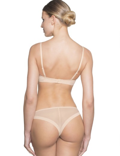 Трусы бразилиана Amelie MILLA 2015-3 пудра new, Цвет: пудра, Размеры: 2XL, изображение 5