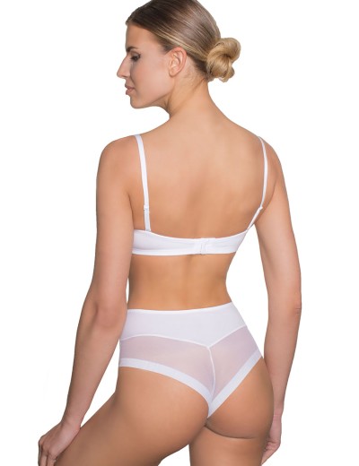 Высокие трусы бразилиана Amelie MILLA 2016-3 белый new, Цвет: белый, Размеры: XS, изображение 5