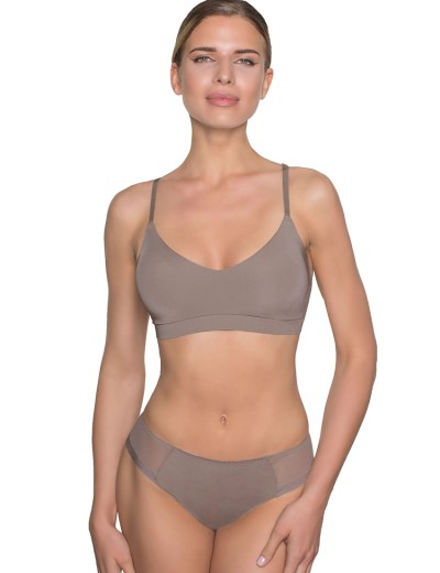 Топ-бралетт с вкладышами Amelie MILLA 2021 капучино new, Цвет: капучино, Размеры: XXS, изображение 5