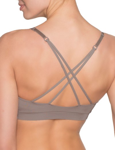 Топ-бралетт с вкладышами Amelie MILLA 2021 капучино new, Цвет: капучино, Размеры: XXS, изображение 3