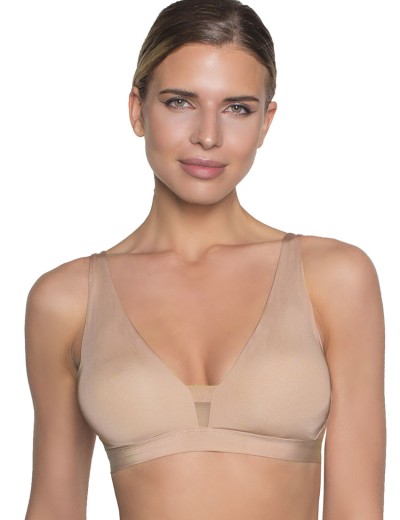 Бюстгальтер бралетт без косточек Amelie MILLA 2022 телесный new, Цвет: телесный, Размеры: S, изображение 4