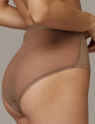 Высокие трусы бразилиана Aruelle LOTTIE CHOCO, Цвет: капучино, Размеры: S, изображение 2