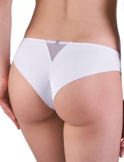 Трусы бразилиана со вставкой Leilieve ELEGANCE 6054 bianco, Цвет: bianco (белый), Размеры: M, изображение 2