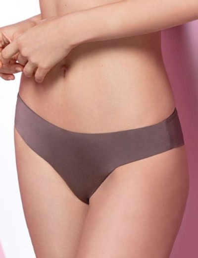 Трусы бразилиана со вставкой Leilieve ELEGANCE 6054 corteccia, Цвет: corteccia (кофейный), Размеры: L, изображение 2