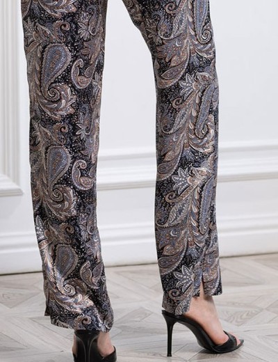 Шелковый комплект-тройка Mia-Amore DONATELLA 3075 черный, Цвет: черный, Размеры: M, изображение 5