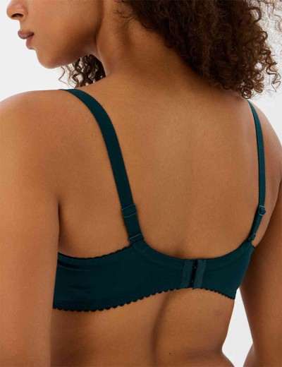 Бюстгальтер с плотной чашкой Misstyle 2508 изумруд, Цвет: изумруд, Размеры: 95D, изображение 2