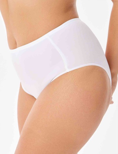 Трусы с высокой талией Misstyle 5006 белый, Цвет: белый, Размеры: 5XL, изображение 2