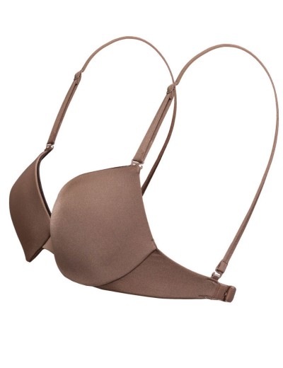 Бюстгальтер-трансформер без пуш-ап Sielei FANTASTIC 1586 stone, Цвет: stone (кофе), Размеры: 80B, изображение 3