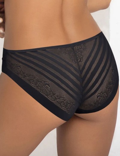 Трусы слипы Sielei FLOWER 2505 nero, Цвет: nero (черный), Размеры: L, изображение 2