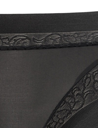 Трусы слипы Sielei FLOWER 2505 nero, Цвет: nero (черный), Размеры: L, изображение 6