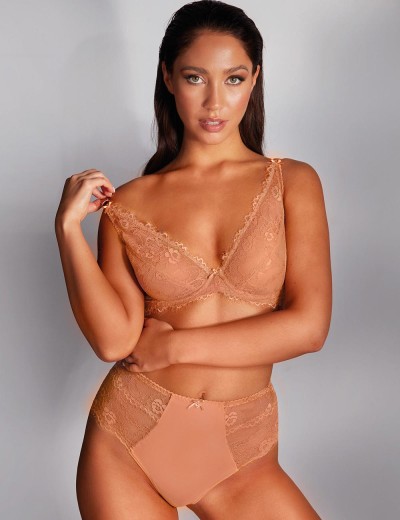 Трусы бразилиана Bella Misteria APRICOT ILUSION brazilian, Цвет: персиковый, Размеры: L, изображение 3