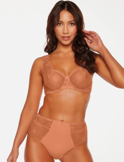 Трусы бразилиана Bella Misteria APRICOT ILUSION brazilian, Цвет: персиковый, Размеры: L, изображение 4