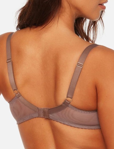 Мягкий бюстгальтер с кружевом Bella Misteria CHOCOLATE FINESSE soft, Цвет: коричневый, Размеры: 65J, изображение 4
