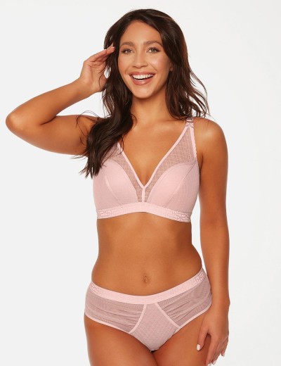 Трусы бразилиана Bella Misteria POWDERY CHARM brazilian, Цвет: розовый, Размеры: L, изображение 3