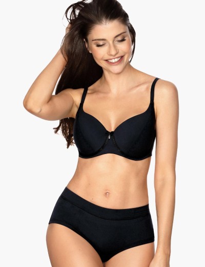 Формованный бюстгальтер Bella Misteria SOFT TOUCH moulded BLACK, Цвет: черный, Размеры: 65J, изображение 4