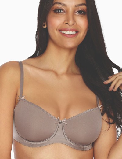 Бюстгальтер спейсер Bella Misteria SOFT TOUCH spacer GREY, Цвет: серый, Размеры: 80F, изображение 4 Бюстгальтер спейсер Bella Misteria SOFT TOUCH spacer GREY, Цвет: серый, Размеры: 80F, изображение 4