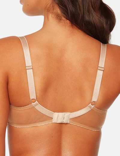 Бюстгальтер с мягкой чашкой Bella Misteria SPRING FLOWER soft, Цвет: бежевый, Размеры: 65D, изображение 4