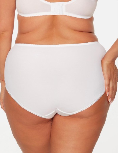 Трусы слипы Bella Misteria SUBTLE TEMPTATION briefs FP3 WHITE, Цвет: белый, Размеры: 3XL, изображение 2