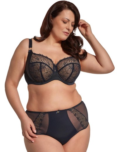 Бюстгальтер мягкий Bella Misteria SUBTLE TEMPTATION soft MAXI NAVY BLUE, Цвет: темно-синий, Размеры: 90G, изображение 3