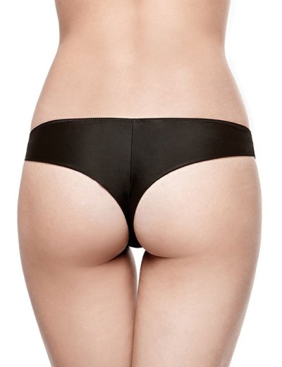 Трусы бразилиана гладкие Infiore BASIC 2104 nero, Цвет: nero (черный), Размеры: S, изображение 2