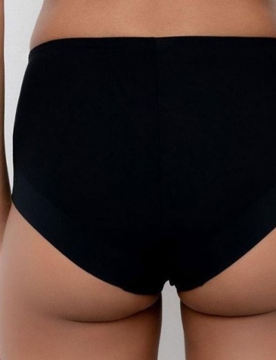 Бесшовные трусы с высокой талией Lormar FREE slip nero, Цвет: nero (черный), Размеры: S, изображение 2