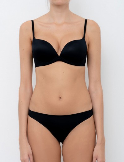 Бюстгальтер планж пуш-ап без косточек Lormar DESIDERIO nero, Цвет: nero (черный), Размеры: 65B, изображение 5