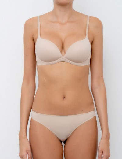 Бюстгальтер планж пуш-ап без косточек Lormar DESIDERIO nudo, Цвет: nudo (телесный), Размеры: 65B, изображение 2