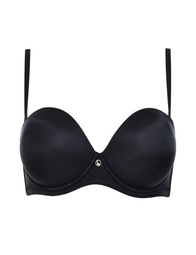 Бюстгальтер фашия супер пуш-ап Lormar DOUBLE EXTRA nero, Цвет: nero (черный), Размеры: 75B, изображение 7 Бюстгальтер фашия супер пуш-ап Lormar DOUBLE EXTRA nero, Цвет: nero (черный), Размеры: 75B, изображение 7
