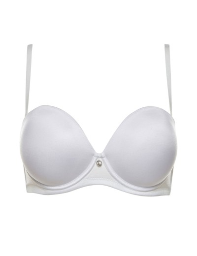 Бюстгальтер фашия супер пуш-ап Lormar DOUBLE EXTRA bianco, Цвет: bianco (белый), Размеры: 75B, изображение 3