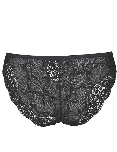 Трусы слипы кружевные Lormar FIRST slip nero, Цвет: nero (черный), Размеры: XL, изображение 4