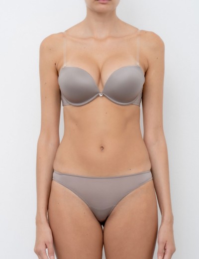 Трусы бразилиана гладкие Lormar JENNA br corteccia, Цвет: corteccia (кофе), Размеры: S, изображение 3