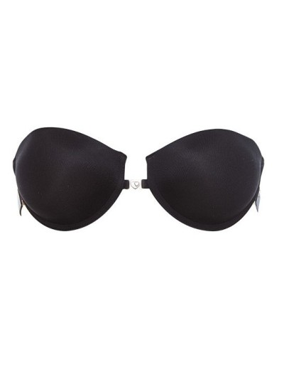 Бюстгальтер пуш-ап с силиконовой спинкой Lormar LYNETTE nero, Цвет: nero (черный), Размеры: 70B, изображение 9