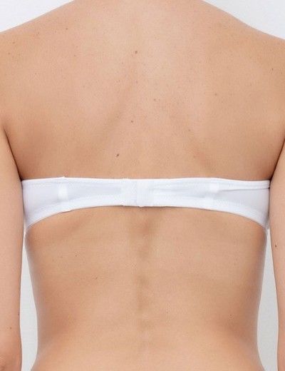 Бюстгальтер балконет фашия пуш-ап Lormar PURA bianco, Цвет: bianco (белый), Размеры: 70B, изображение 2