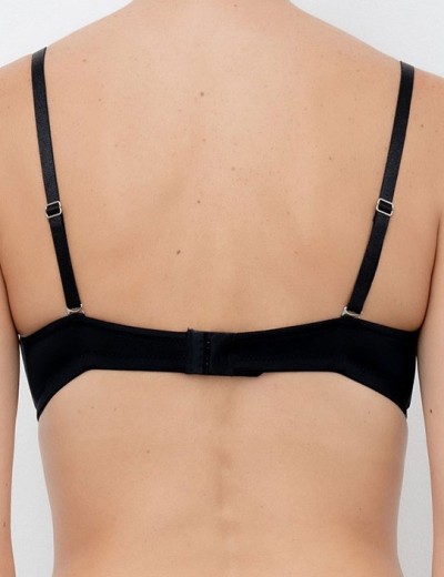 Бюстгальтер балконет фашия пуш-ап Lormar PURA nero, Цвет: nero (черный), Размеры: 75B, изображение 2 Бюстгальтер балконет фашия пуш-ап Lormar PURA nero, Цвет: nero (черный), Размеры: 75B, изображение 2