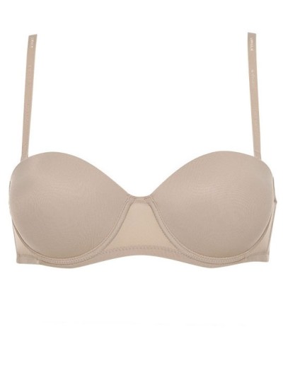 Бюстгальтер балконет фашия пуш-ап Lormar PURA nudo, Цвет: nudo (телесный), Размеры: 65B, изображение 4