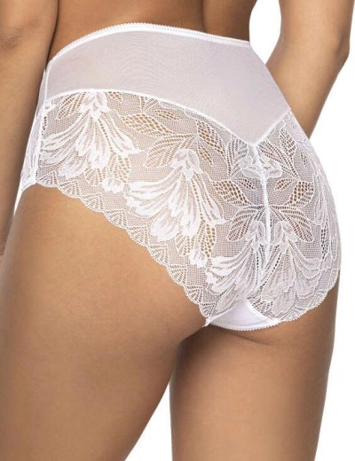 Высокие трусы слипы MAT LINDSAY F-0203-51 Bialy, Цвет: белый, Размеры: S, изображение 2