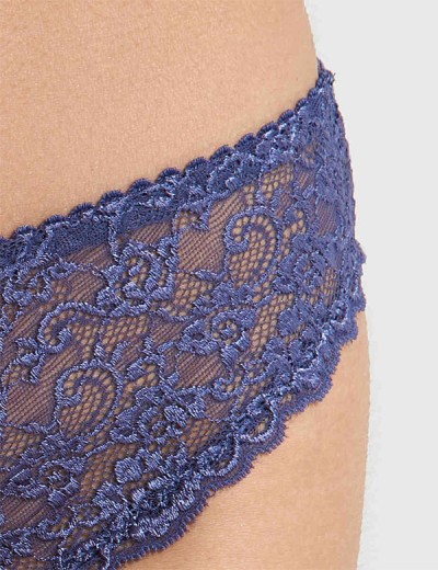 Кружевные трусы слипы Simona M 055 батик, Цвет: батик, Размеры: 2XL, изображение 2