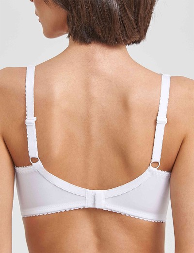 Бюстгальтер мягкий Simona M 912 белый, Цвет: белый, Размеры: 80F, изображение 2