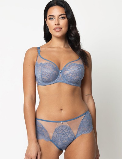 Трусики бразилиана Subtille ILONA brazilian джинс, Цвет: джинс, Размеры: L, изображение 3