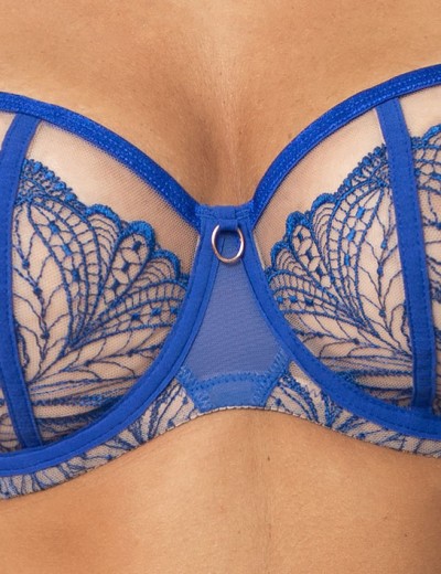 Бюстгальтер открытый балконет Subtille SILVIA soft balconette ультрамарин, Цвет: ультрамарин, Размеры: 65E, изображение 4