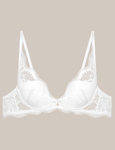 Кружевной бюстгальтер пуш-ап Esotiq KAVI 41859 светло-серый, Цвет: светло-серый, Размеры: 70E, изображение 7