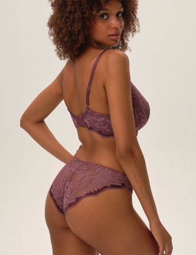 Трусики слипы кружевные Esotiq KAVI 41862 лиловый, Цвет: лиловый, Размеры: S, изображение 5